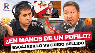 🔥 HEATED DEBATE! Escajadillo confronts Guido Bellido for supporting José María Balcázar