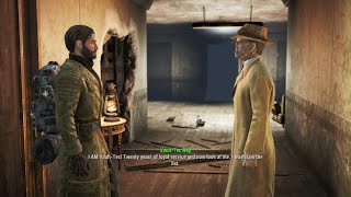 Fallout 4 - Meeting Vault Tec Sales Rep after bombs