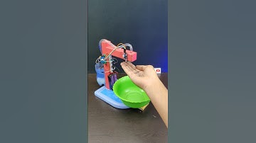 Automatic Water Tap without Arduino Uno #arduinoproject #arduino #smarttap #robot #tap #eazytronic