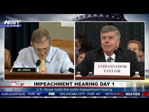 JIM JORDAN FIRED UP: During President Trump Impeachment Hearing