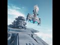 SpaceX style Landing System - Blender 3D