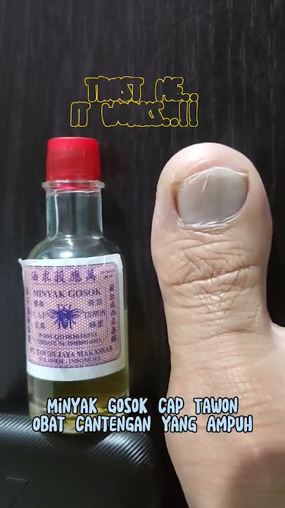 Minyak Tawon Obat Cantengan Yang Ampuh