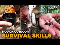 8 Quick Outdoor &amp; Survival Skills