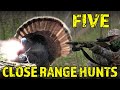 How close can they get 5 epic hunts up close and personal  turkey season 24