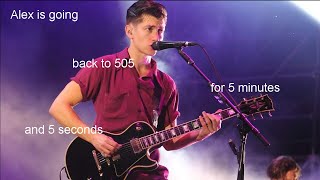 alex turner is going back to 505