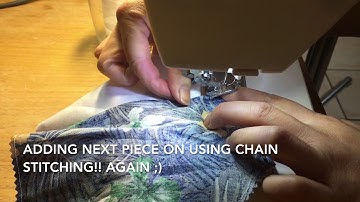 S8 Cloth Mask with Filter Pocket, elastic cross back style. Stitch the Chin darts