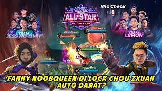 NOOBQUEEN PENSI FANNY ABIS DI LOCK CHOUNYA ZXUAN DI 515 ALL STAR MOBILE LEGENDS?