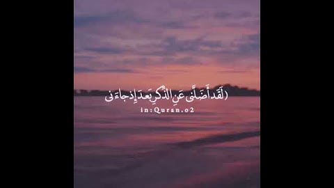 سورة الفرقان من آية 27 إلي 29
