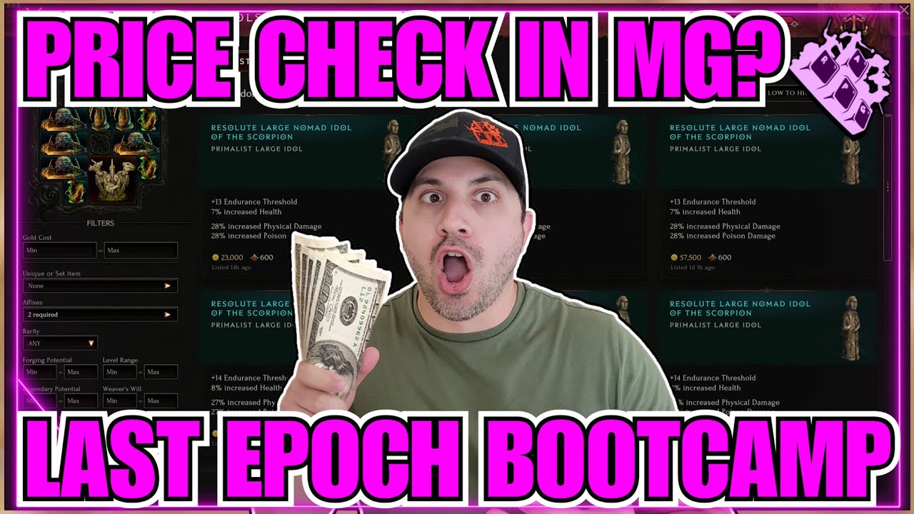 Last Epoch How To Price Check In Merchants Guide... Sell More & Make More GOLD!!