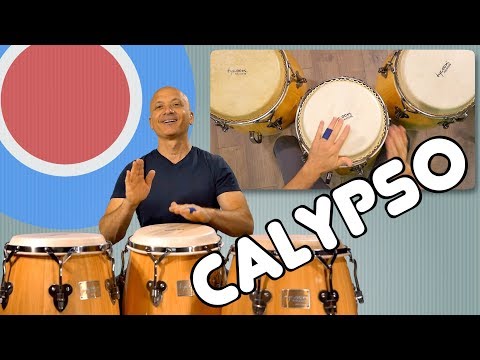 Calypso Rhythm for Three Congas