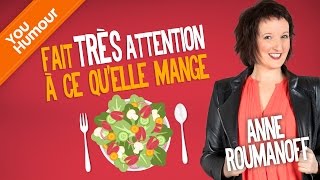 Anne Roumanoff fait TRÈS attention à ce qu'elle mange