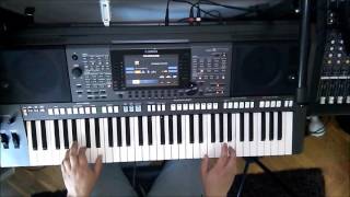 Video thumbnail of "Biesiada - MIX Cyganeczka Zosia YAMAHA PSR-S770"