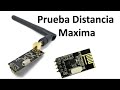 ✅  Distancia Máxima con NRF24l01 - Arduino, Prueba real sobre la Ciudad