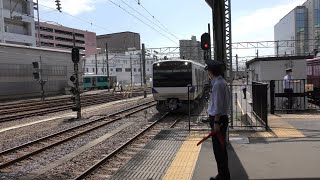 試9377M E531系 K415編成 水戸駅到着