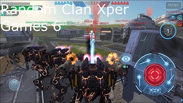 Random Clan Xper games 6. War Robots Test Server.