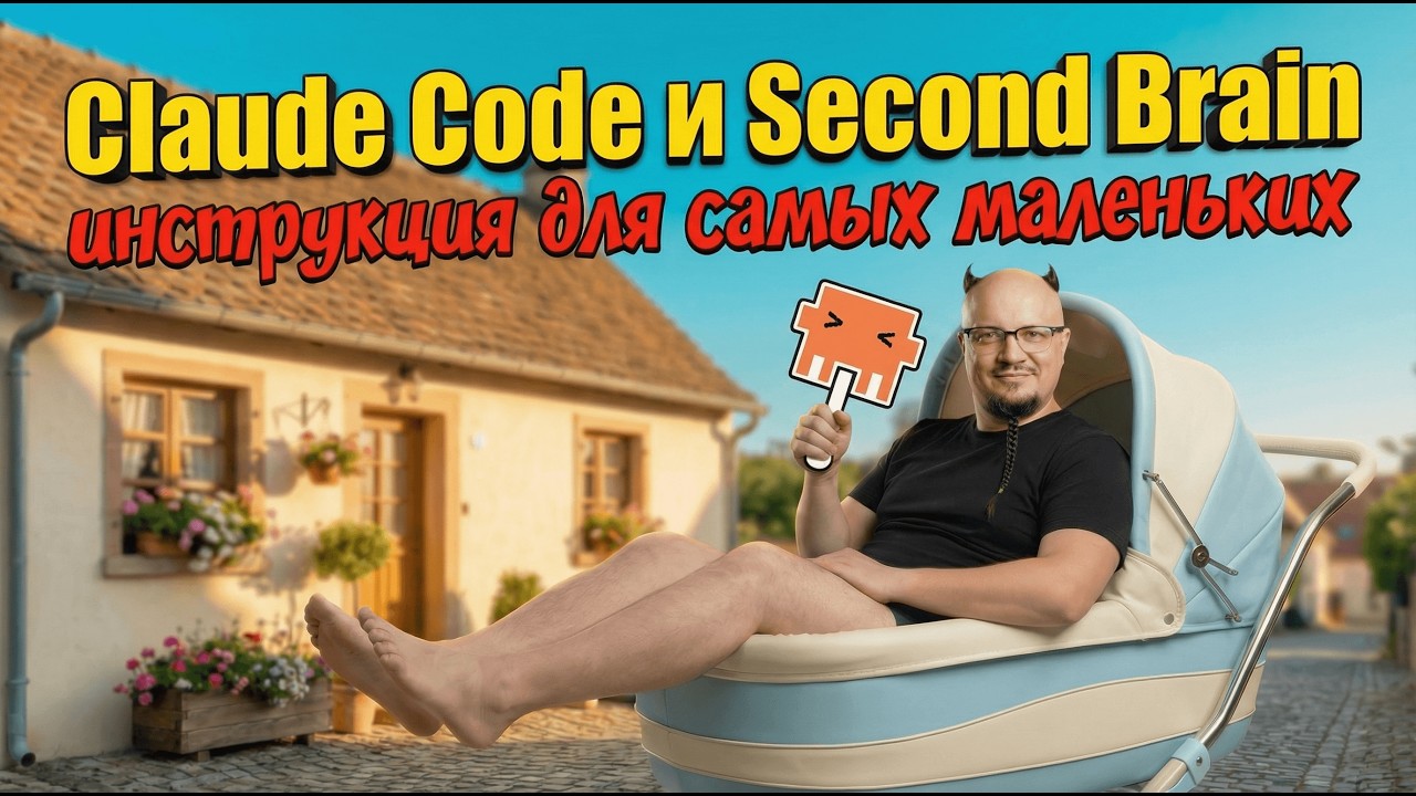Claude Code и Second Brain инструкция для самых маленьких Youtube 