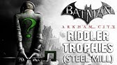 Batman: Arkham City Industrial District Riddler Trophies - YouTube