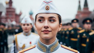 Russian Female Soldiers Shock the World at Massive Military Parade.