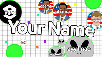 Agar.io YouTube + Google Plus banner - Speedart