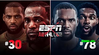 ESPN's Top 100 NBA List, Explained in 16 Minutes