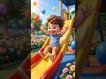 baby slides video#cartoon #kids #baby