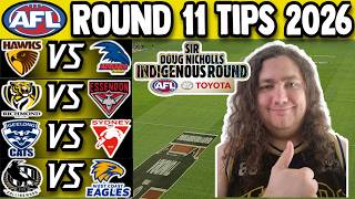 AFL- Round 11 Tips 2026
