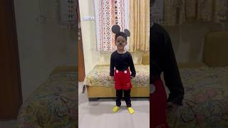 Children’s day costume for my boy #mickeymouse #diy #craft #childrensday #creativemamma #costume