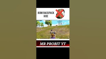backpack hide ✅ bgmi #pubg #bgmi #pubgmobile #backpack #shorts