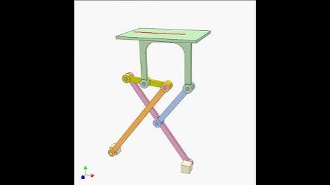 Tchebicheff stool 2480p | Mechanisms |Mechanical Engineering | Design Concepts |