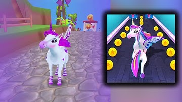Magical Pony Run - Unicorn Runner - All Levels Gameplay Android,ios