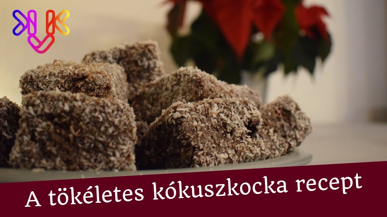 Nagyi kókuszkocka receptje | Az örök klasszikus és örök kedvenc kókuszos sütemény