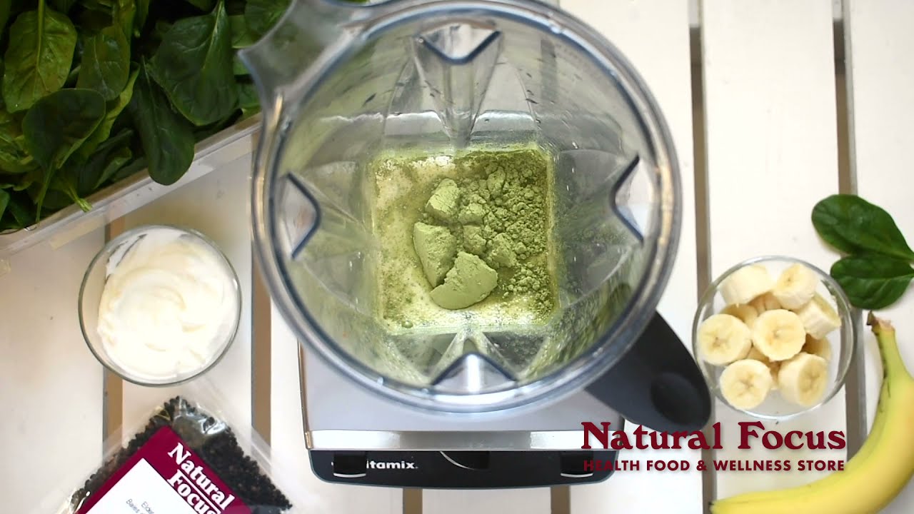 Simple Nutrient Booster Smoothie | Green Smoothie Recipe by Natural Focus