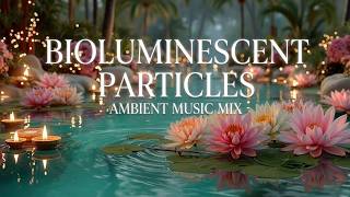 Bioluminescent particles | Dreamy ethereal mist &amp; Hyperrealistic water reflections 8k Vids