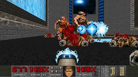 DOOM II - Death in Excess - MAP 09 (Frozen Solace) - UV-Max in 16:39