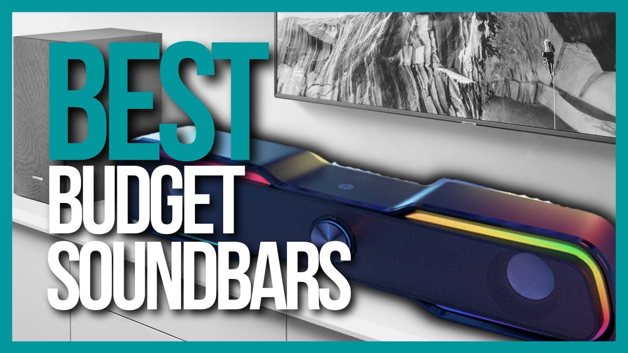 📌 TOP 5 Best Budget Soundbars for TV YouTube