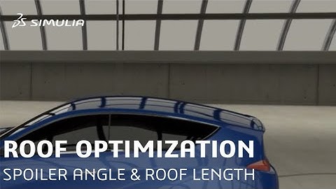 Vehicle Roof Optimization at Various Spoiler Angles | Where Design meets Performance