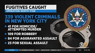 339 violent criminals arrested in New York City by fugitive task force