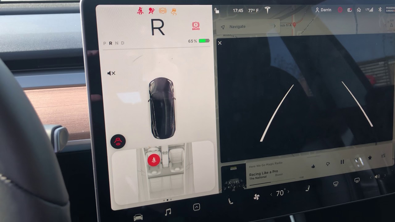 Tesla Model 3 Backup Camera - Extremely Delayed - YouTube