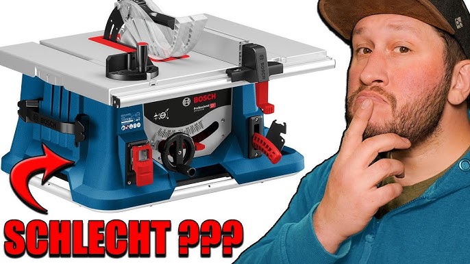 Bosch GTS 635-216, the most available saw on the market. Short review 