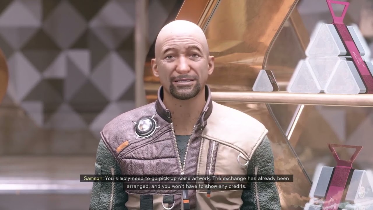 Starfield Прохождение - The Art dealer Zoe Kaminsy Samson Cebrail ep. 42