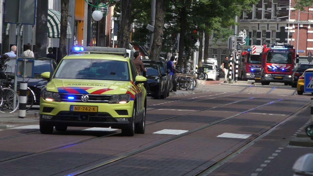 Ernstig incident Nieuwe Binnenweg Rotterdam - Hulpdiensten komen met spoed ter plaatse!