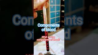 🎯Components of Blood Easy Explanation💯 #csirnet