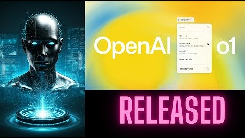 OpenAI o1 series ARE OUT - introducing the models !
