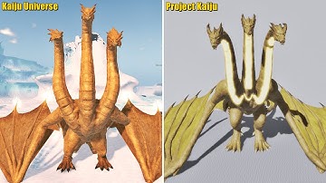 Kaiju Universe vs Project Kaiju | Monster Zero Comparison