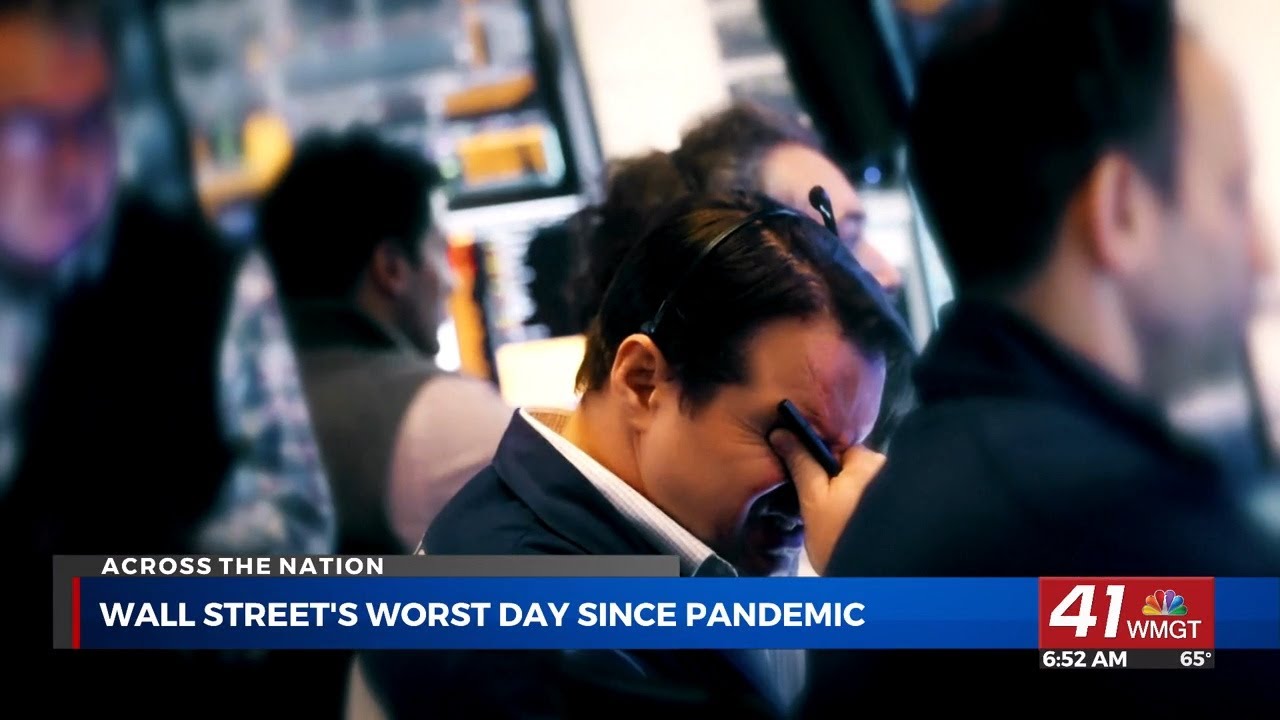 Wall Street endures worst day since pandemic in response to Trump’s ...