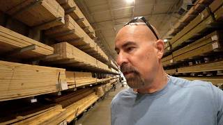 I WENT TO LOWE'S TODAY I WAS SHOCKED BY PRICES - LUMBER PRICES UP 10% FROM LAST YEAR
