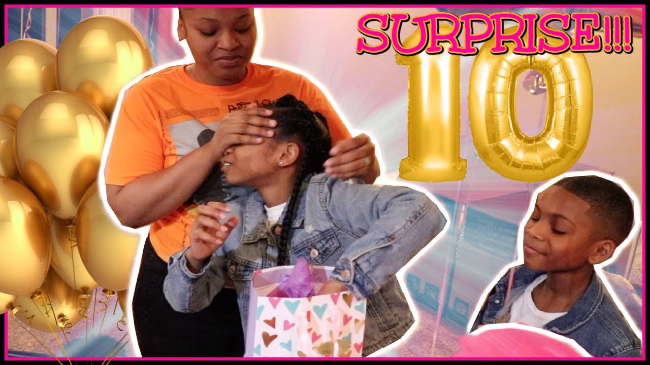 SURPRISING Our DAUGHTER for her 10th BIRTHDAY!!!!