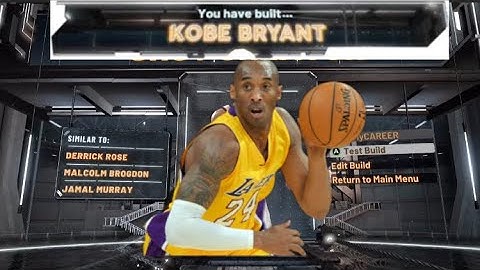 KOBE BRYANT BUILD IS A DEMIGOD!!! 40 BADGE UPGRADES BEST BUILD 2k20