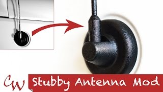 Stubby Antenna Mod on a Jeep Wrangler by dood 66,575 views 10 years ago 2 minutes, 16 seconds