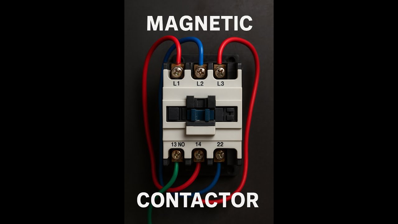 Magnetic Contactor Explained | Working, Uses & Applications in Simple ...